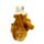 Highland Coo Cow Plush Mitten Gloves (One Size)