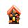 Spooky Trick or Treat Pumpkin House Halloween LED Decoration