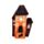 Spooky Black Cat & Ghost House Halloween LED Decoration