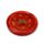 Mango Wood Round Ashcatcher Incence Burner with Butterfly Inlay