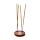 Sheesham Wood Round Ashcatcher Incence Burner with Butterfly Inlay