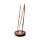 Sheesham Wood Round Ashcatcher Incence Burner with Butterfly Inlay