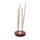 Sheesham Wood Round Ashcatcher Incence Burner with Yin Yang Inlay