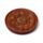 Sheesham Wood Round Ashcatcher Incence Burner with Moon & Stars Inlay