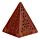 Sheesham Wood Pyramid Incense Cone Box with Flower Fretwork