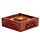 Sheesham Wood Pyramid Incense Cone Box with Flower Fretwork