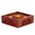 Sheesham Wood Pyramid Incense Cone Box with Flower Fretwork