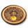 Mango Wood Round Tree of Life Ashcatcher Incense Burner