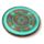 Mango Wood Round Painted Leaf Ashcatcher Incense Burner