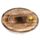 Mango Wood Round Flower of Life Ashcatcher Incense Burner