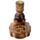 Carved Om Mango Wood Backflow Incense Burner