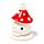 Fairy Toadstool House Ceramic Incense Cone Burner