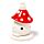 Fairy Toadstool House Ceramic Incense Cone Burner