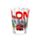 Set of 2 London Souvenir Glass Shot Glasses (50ml)