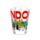 Set of 2 London Souvenir Glass Shot Glasses (50ml)