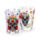Set of 2 Day of the Dead Glass Shot Glasses (50ml)