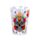 Set of 2 Day of the Dead Glass Shot Glasses (50ml)