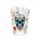 Set of 2 Day of the Dead Glass Shot Glasses (50ml)