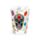 Set of 2 Day of the Dead Glass Shot Glasses (50ml)