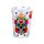 Set of 2 Day of the Dead Glass Shot Glasses (50ml)