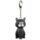 Cat LED Keyring with Meowing Sound