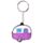 Home is Where You Park It Caravan PVC Key Cover Keyring