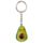 Kawaii Avocado Set of 2 Keyrings