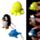Octopus Penguin & Dolphin LED Sealife Keyring with Sound