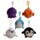 Adoramals Squeezies Squishy Plush Sealife Keyring