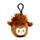 Squidglys Scotland Souvenir Plush Mini Keyring