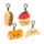 Squidglys Foodiemals Boulangerie Plush Mini Keyring