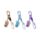 QuirKeys Bubble Tea Liquid Keyring Bag Charm