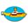The Beatles Yellow Submarine Set of 4 Cork Coasters