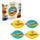 The Beatles Yellow Submarine Set of 4 Cork Coasters