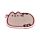 Pusheen the Cat Set of 4 Shaped Cork Coasters