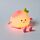 Foodiemals Peach LED Night Light Sleep Lamp & Phone Stand