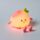 Foodiemals Peach LED Night Light Sleep Lamp & Phone Stand
