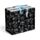 Lucky the Black Cat Zip Up Laundry Storage Bag
