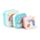 Set of 3 Lunch Box S/M/L Enchanted Rainbows Unicorn