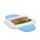 Adoramals Highland Coo Cow Clip Lock Stacked Bento Lunch Box with Cutlery