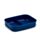 Adoramals Highland Coo Cow Clip Lock Stacked Bento Lunch Box with Cutlery
