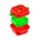 Elidi the Strawberry Foodiemals Clip Lock Stacked Bento Snack Lunch Box