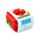 Elidi the Strawberry Foodiemals Clip Lock Stacked Bento Snack Lunch Box