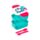 Hatsune Miku Clip Lock Stacked Bento Lunch Box with Cutlery