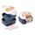 Pusheen the Cat Bento Club Clip Lock Stacked Bento Lunch Box with Cutlery