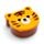 Adoramals Tiger Shaped Lunch Box Set of 3