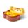 Adoramals Tiger Shaped Lunch Box Set of 3