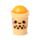Foodiemals Lip Balm in a Bubble Tea Shaped Holder