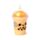 Foodiemals Lip Balm in a Bubble Tea Shaped Holder