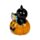 Spooky Lip Balm in a Pumpkin Cat Shaped Holder